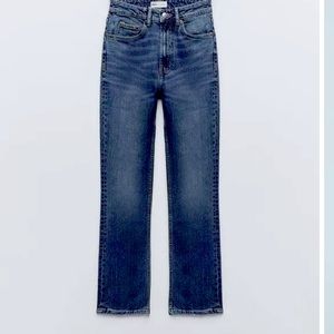 Zara stovepipe jeans